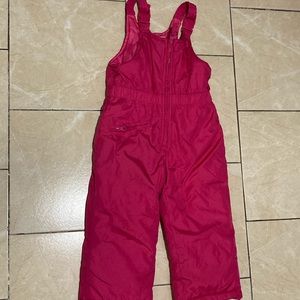 Oshkosh B’Gosh Overalls Bib 3T Winter Pink